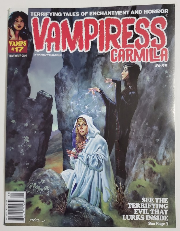 VAMPIRESS CARMILLA #17 MAGAZINE – WARRANT – NOV. 2023