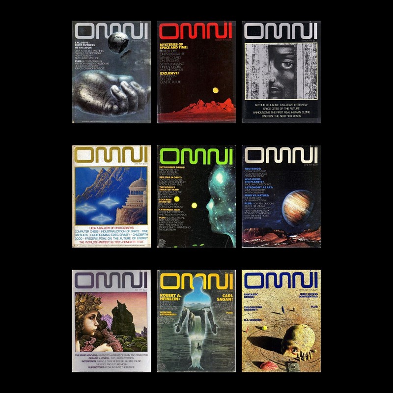 OMNI magazine 207 issues (inc. rare Adidas edition) on USB + bonus download link gallery