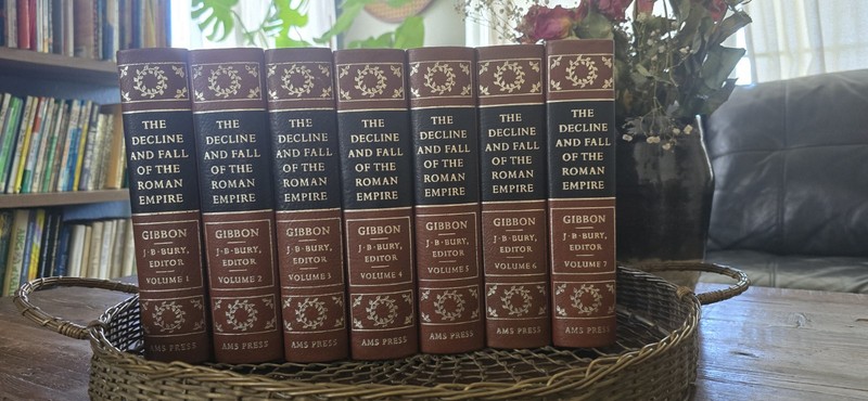 The Decline and Fall of the Roman Empire By Edward Gibbon – Complete 7 Vol. Set
