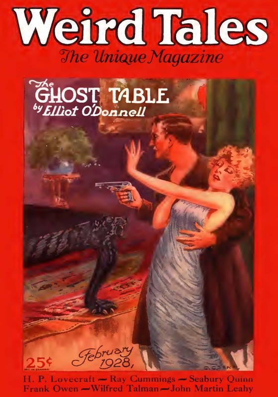 Weird Tales 1928 February FACSIMILE REPRINT gallery