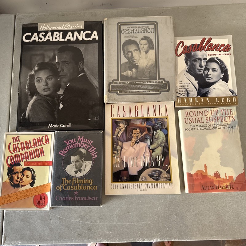 Casablanca Book Lot Limited Editions Bergman Bogart