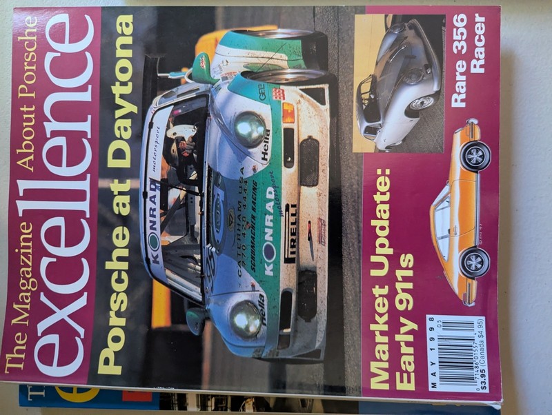 Excellence Magazine Porsche 1998 Full Year Lot 8 Very Good+ Condition Vol gallery