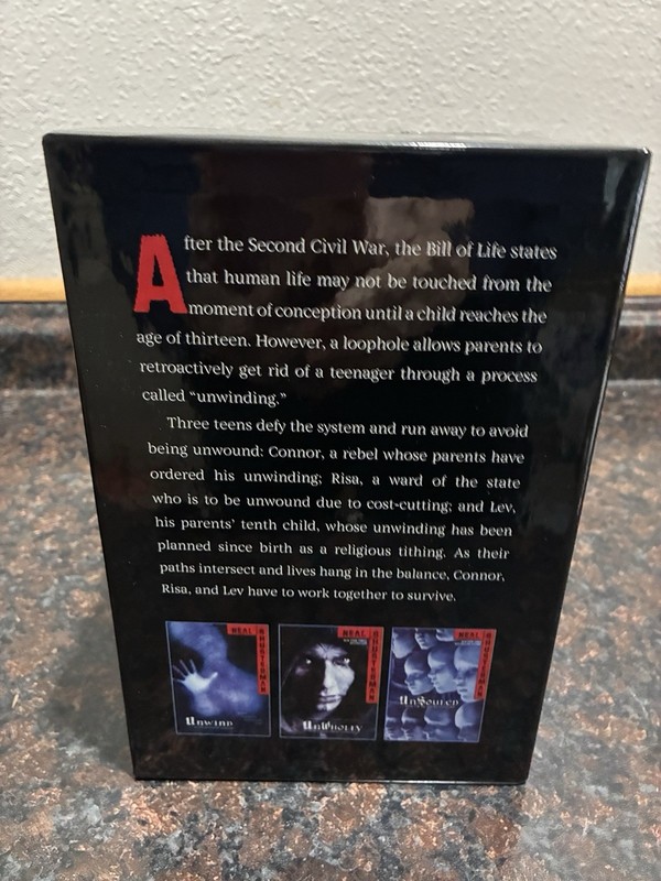 Unwind Collection Box Set: Unwind, Unwholly, Unsouled - Neal Shusterman 2013 HC gallery