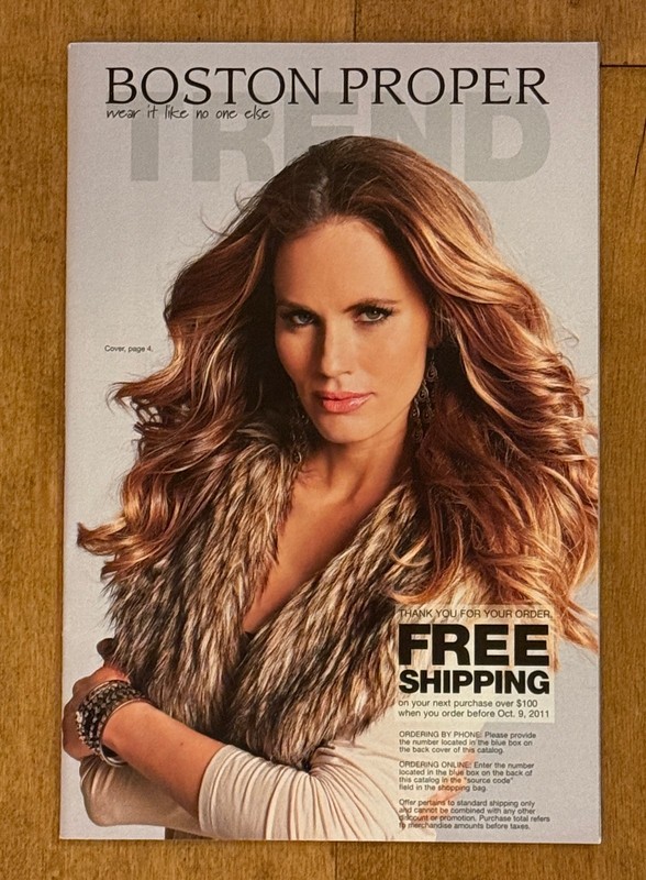 BOSTON PROPER 2011 CATALOG SEXY MODELS Gorgeous Women’s Fashion Clothing 75 pgs