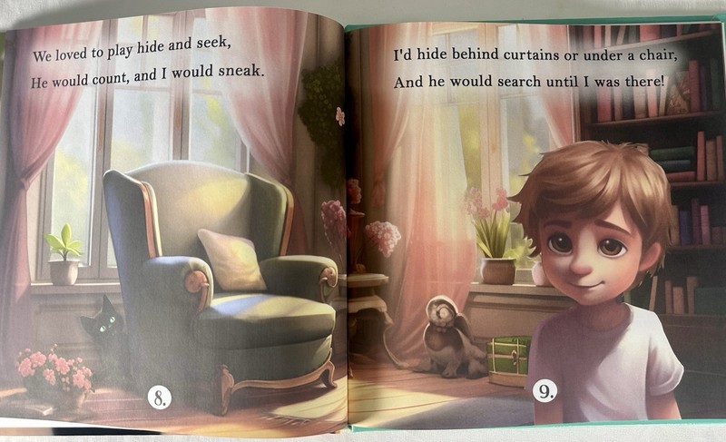 A Cat & His Kid By Jennifer Mosier Hardcover Kids Rhyming Book New Story Time gallery