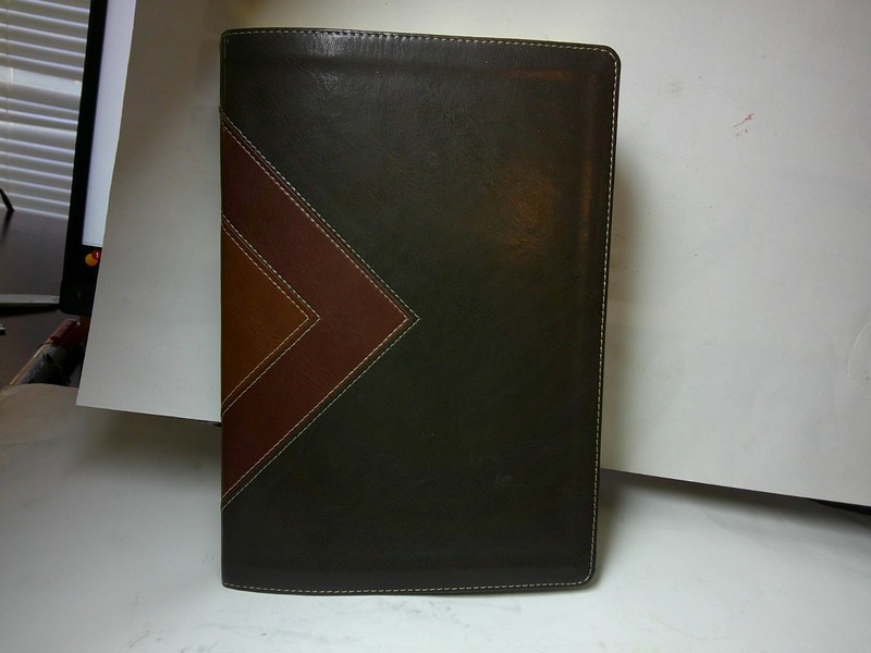 TYNDALE NLT ILLUSTRATED STUDY BIBLE BONDED LEATHER 2015 NICE
