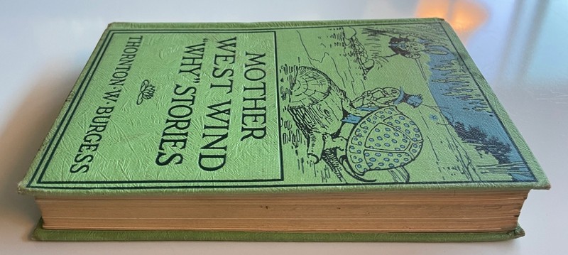 Mother West Wind “Why” Stories by Thornton W. Burgess 1915 FREE S/H! Spine Decor gallery