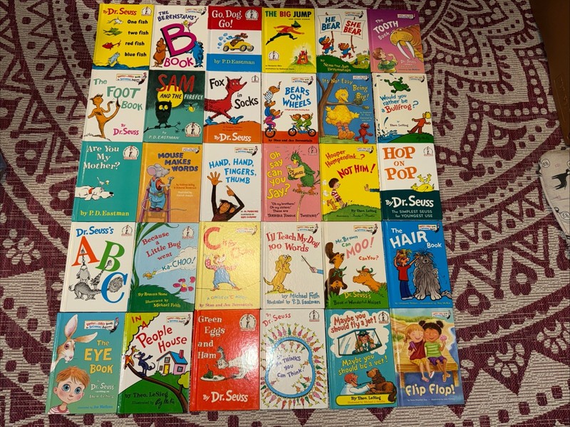 Lot of 30 Dr. Seuss Hardcover Books – Beginner & Bright & Early Series