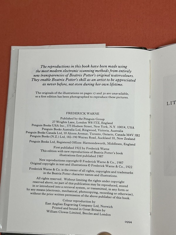 Cecily Parsley's Nursery Rhymes (Peter Rabbit) Hardcover By Potter, Beatrix gallery