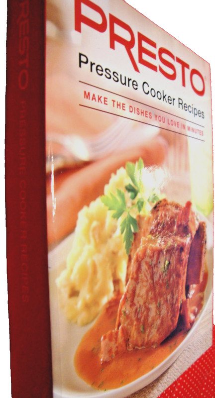 Presto Pressure Cooker Recipes Hardcover Spiral Book Beautifully Illustrated P5