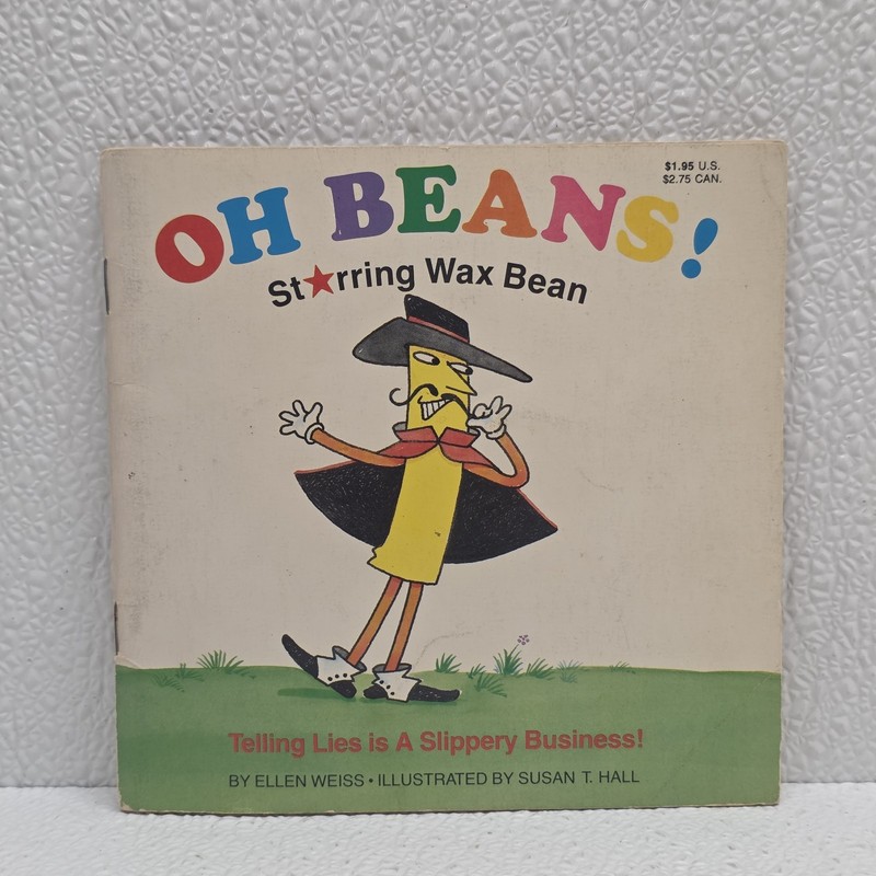 Oh Beans by Ellen Weiss 1989 Lot of 3 Books - Wax Bean, Mean Bean, Half Baked gallery