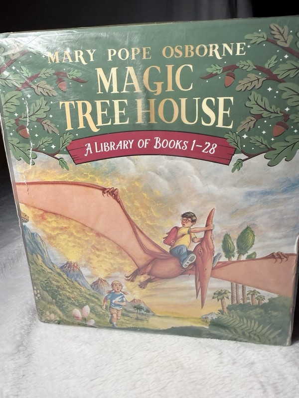 Magic Tree House Books 1-28 Boxed Set by Mary Pope Osborne Books 1-28