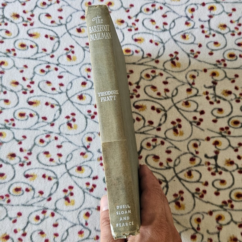 The barefoot Mailman By Theodore Pratt SIGNED HC 6th Printing 1943