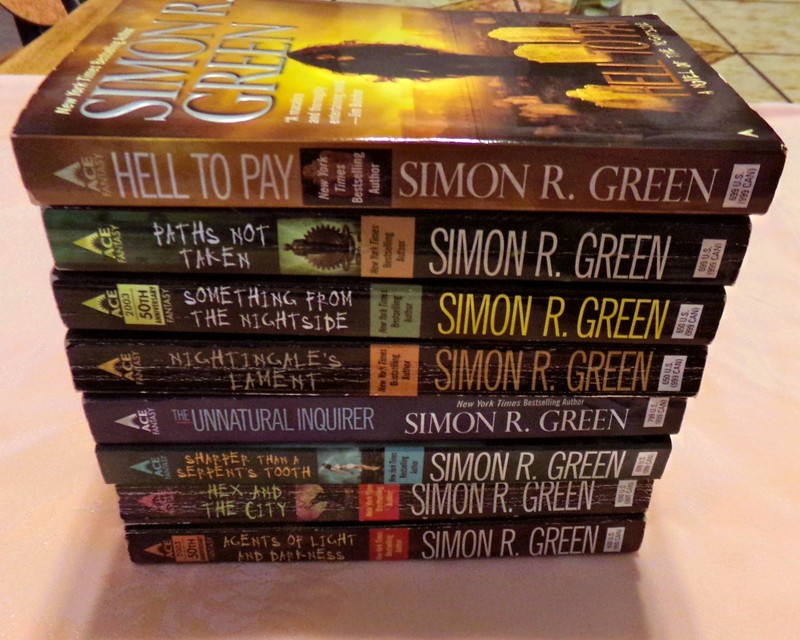 Nightside Series by Simon R. Green Books 1-8 Lot of 8 Books Good to Very Good
