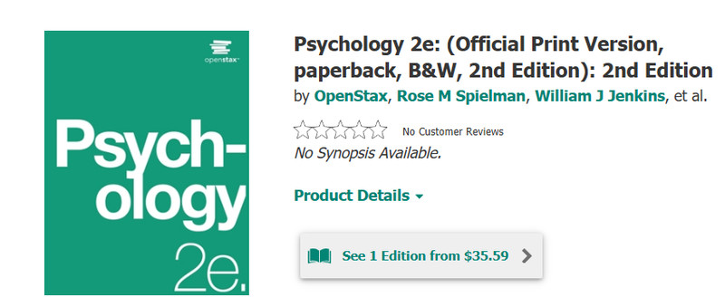 Psychology 2e 2nd Edition by OpenStax, Rose M Spielman, William J Jenkins,