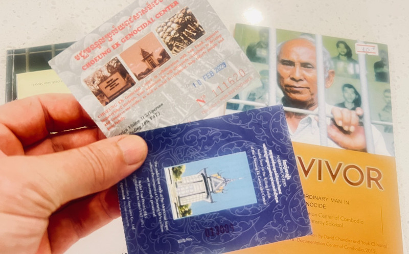 Cambodia Genocide Books Survivor & Bou Meng Signed gallery