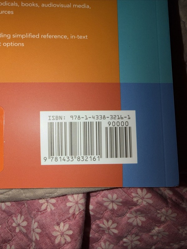 Publication Manual 7th Edition of the American Psychological Association gallery