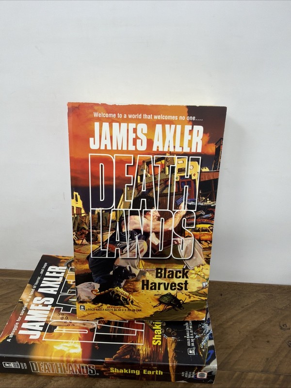 Deathlands Series James Axler Lot of 9 Sci-Fi Paperbacks Dystopian gallery