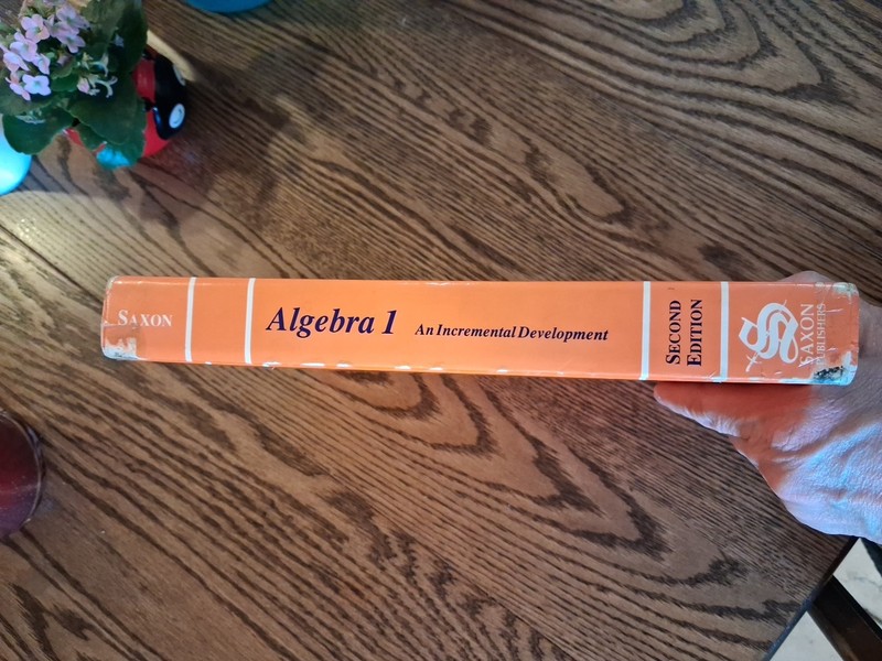 Saxon Algebra 1 Second Edition Hardcover Textbook Homeschool Math Course gallery