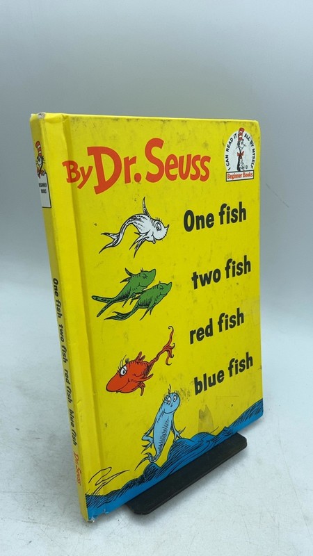 One fish two fish red fish blue fish Dr. Seuss Hardcover 1960