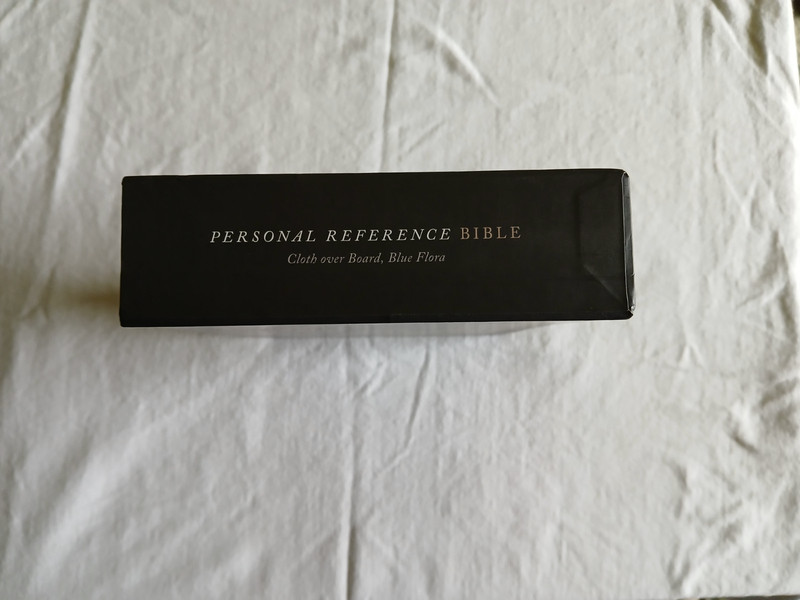 ESV Personal Reference Bible (Cloth over Board, Blue Flora) by Not Available... gallery
