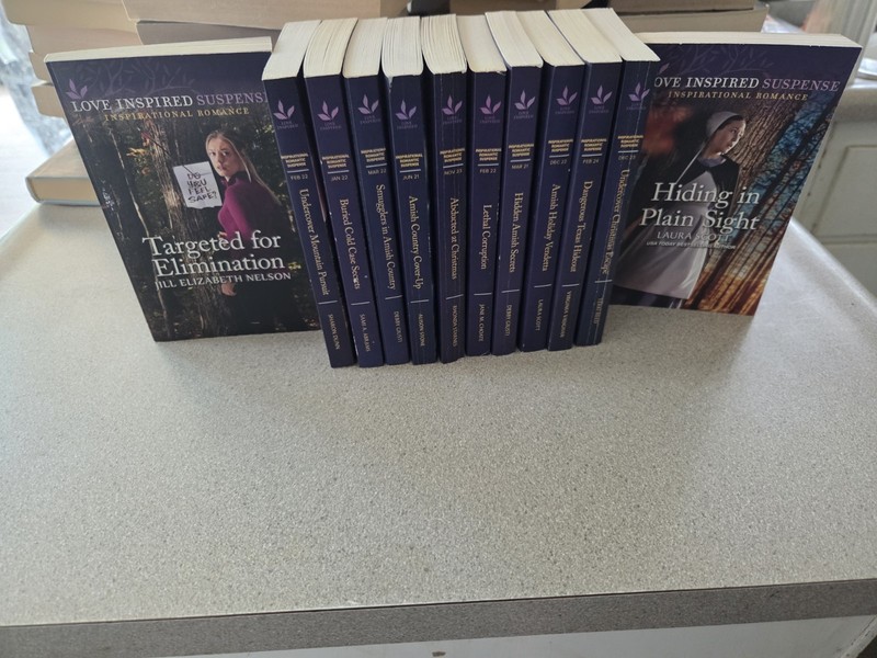 Love Inspired Suspense. Lot Of 12 Books. Paperback. Romance
