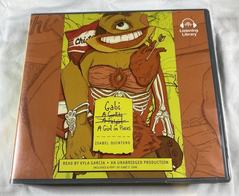 Gabi a Girl in Pieces Quintero, Isabel Audiobook CDs Ex Library Discs