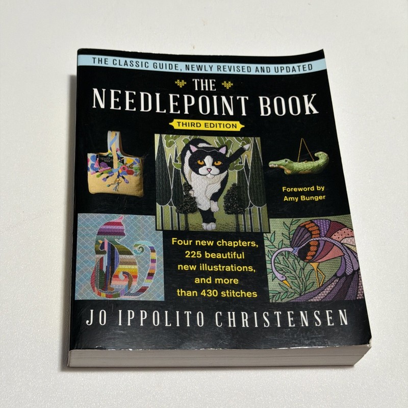 The Needlepoint Book: Paperback, by Christensen Jo Ippolito – Very Good