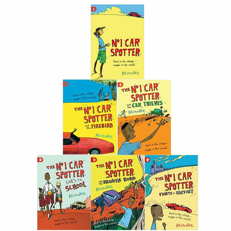 The No. 1 Car Spotter Series 6 Books Collection Box Set Paperback by Atinuke gallery