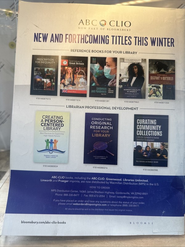 LJ Library Journal January 2024, Vol 149, NO. 1 gallery