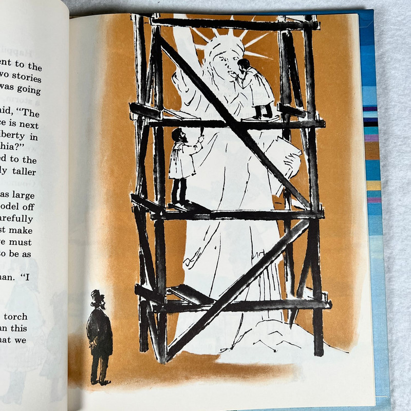 Childrens Press The Story of the Statue of Liberty Natalie Miller 1965 Hardco... gallery