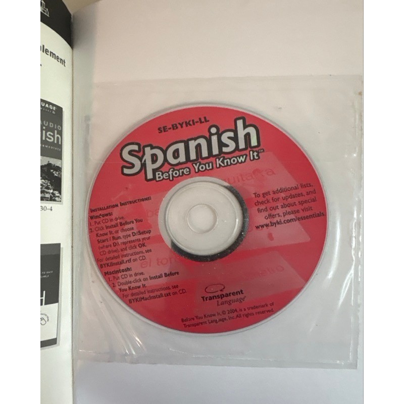 Living Language Spanish 6000 Essential Words & 2000 Essential Verbs Book Set CD gallery