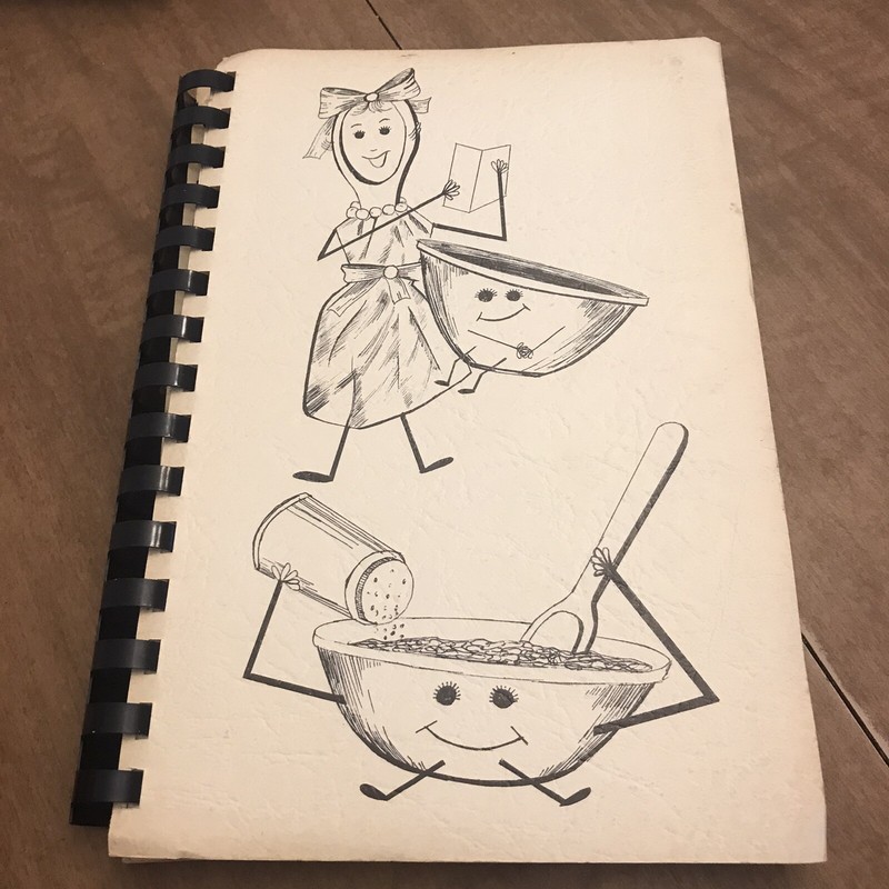 VTG Spiral Cookbook Unkown Origins