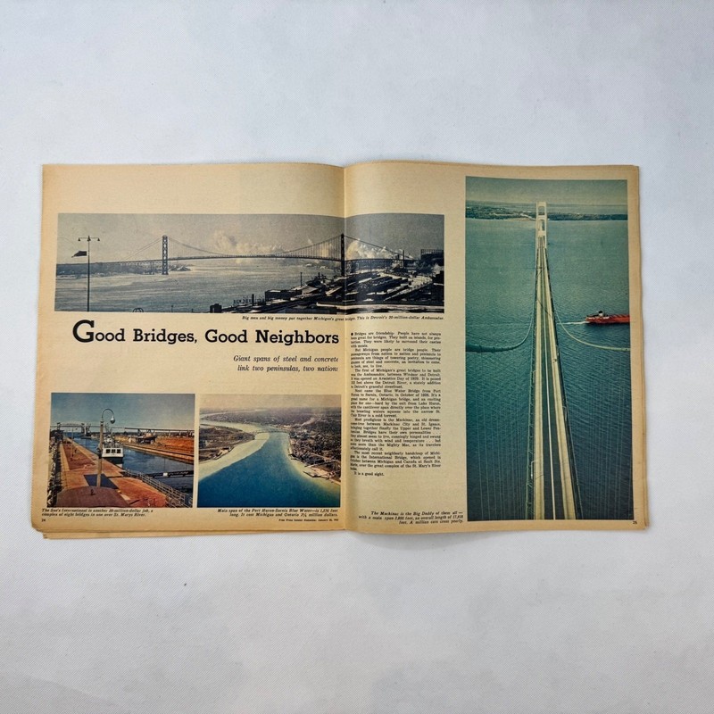 Impact Michigan The Detroit Free Press Magazine January 26 1963 gallery