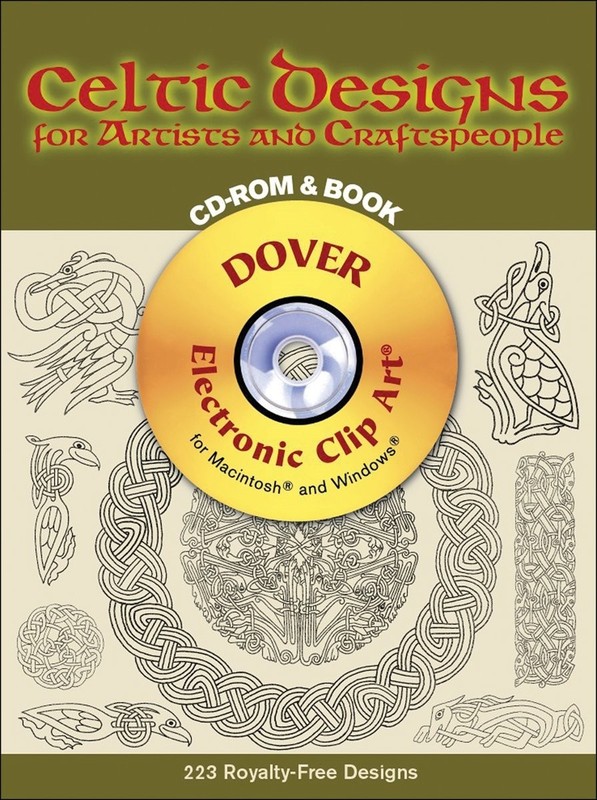 Celtic Designs for Artists and Craftspeople CD-ROM and Book