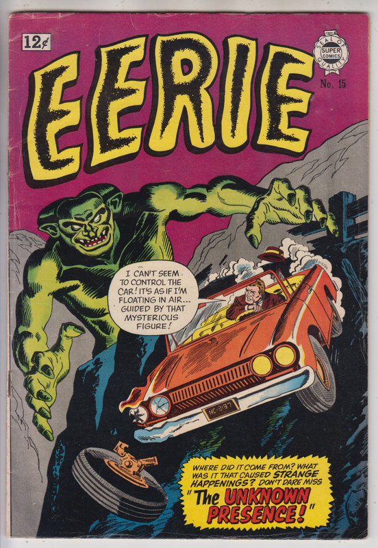 EERIE TALES # 15 FN+ 6.5 SUPER COMICS CENTS 1964