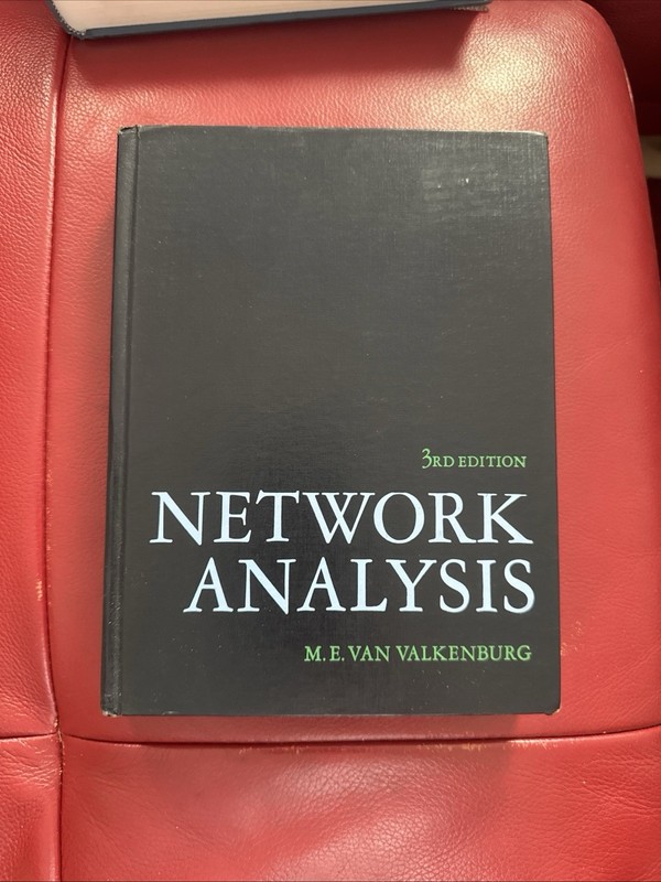 Network Analysis by Van Valkenburg