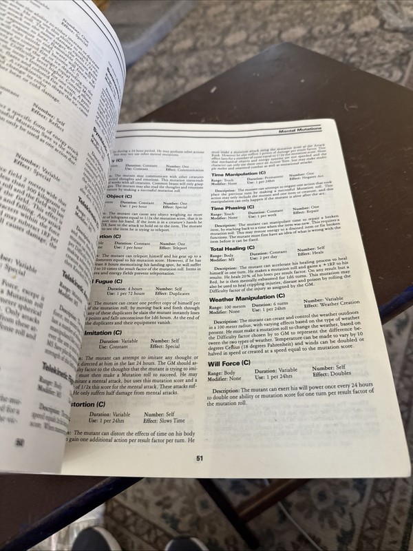 Gamma World - Science Fantasy Role Playing Game 3rd edition Rules 1986 Book gallery