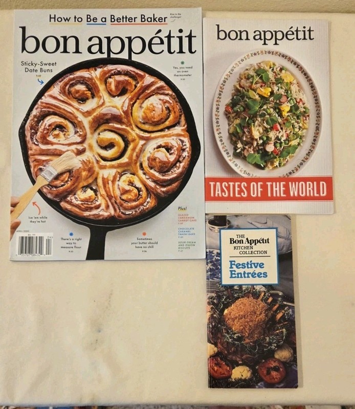 Bon Appetit Lot Of 3