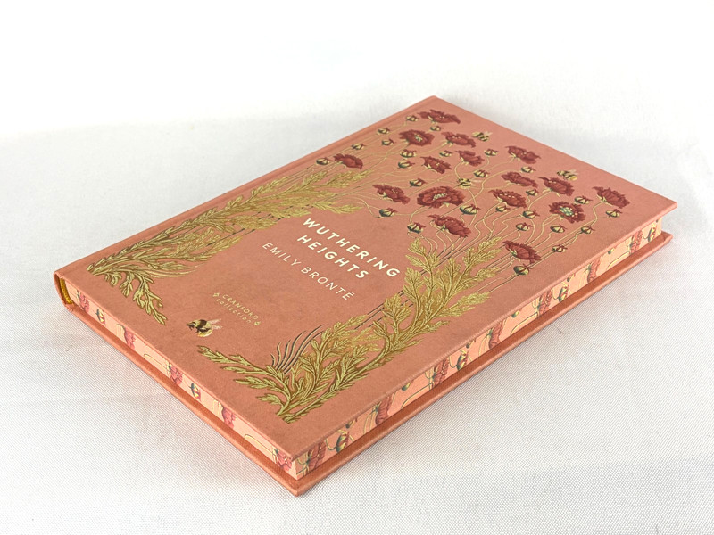 Rare – WUTHERING HEIGHTS Emily Bronte Cranford Collection Classics Painted Edges
