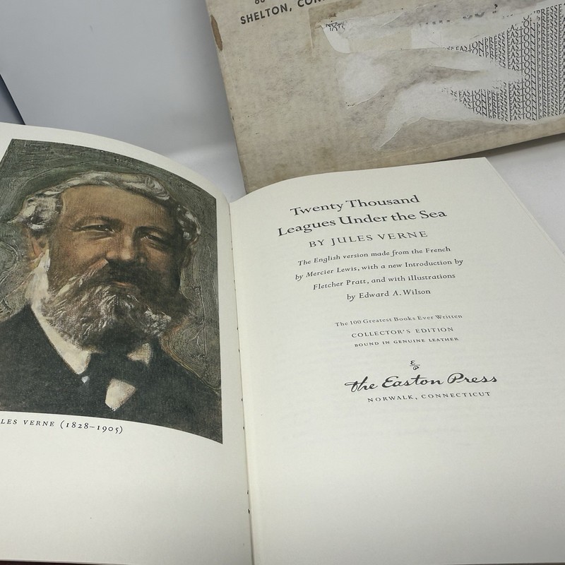 Easton Press Twenty Thousand Leagues Under the Sea - Jules Verne 100 Greatest gallery