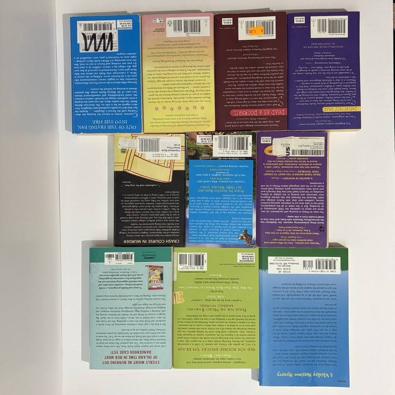 Lot of 19 Cozy Murder Mystery PB Books Needlecraft Bakery Cat Library Sookie… gallery