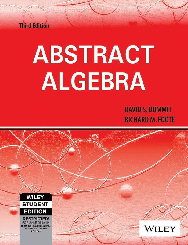 Abstract Algebra, by David S. Dummit & Richard M. Foote NEW Paperback