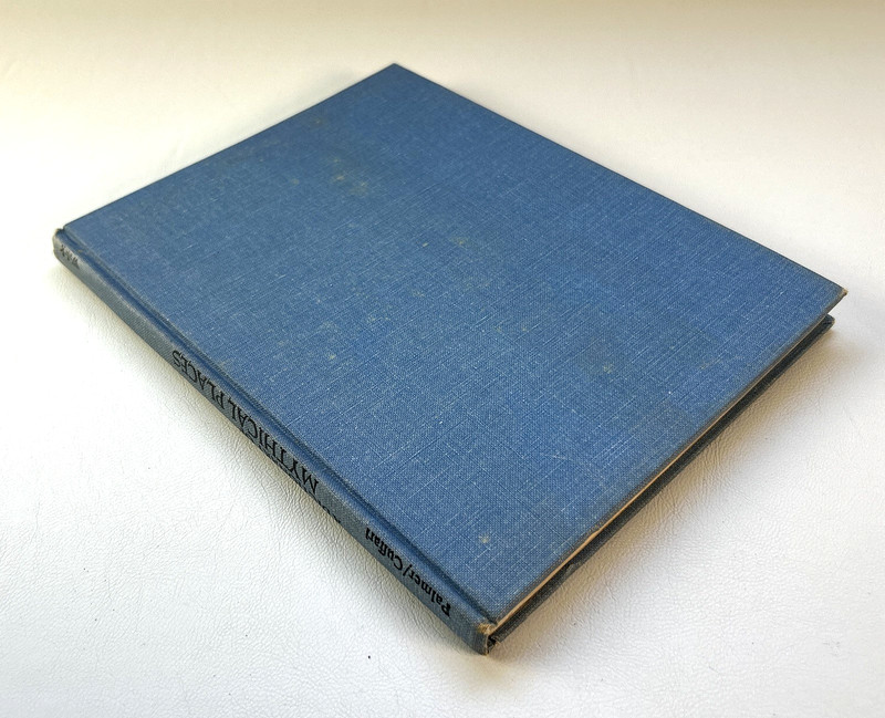A Dictionary of Mythical Places Robin Palmer 1975 Illustrated Hardcover Book