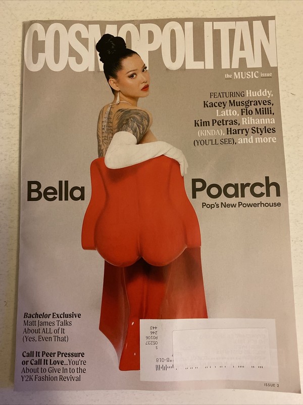 BELLA POARCH – COSMOPOLITAN MAGAZINE – THE MUSIC ISSUE – 2022 114 PAGES FREESHIP