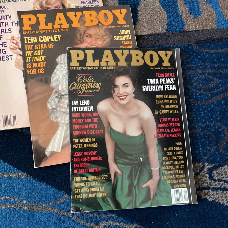 Playboy Magazine Lot 1990 Entertainment For Men gallery