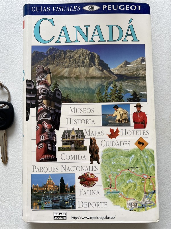 Guias Visuales Peugeot – CANADA – Edición 1987 Excellent Condition. Spanish