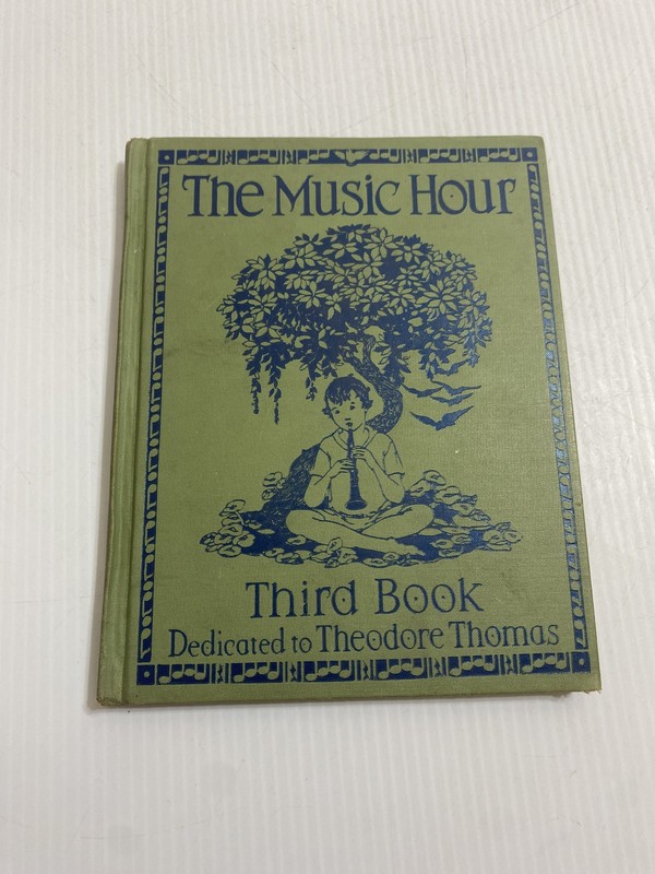 VINTAGE 1937 OSBOURNE MCCONATHY THE MUSIC HOUR 3 BOOK HARDCOVER BOOK
