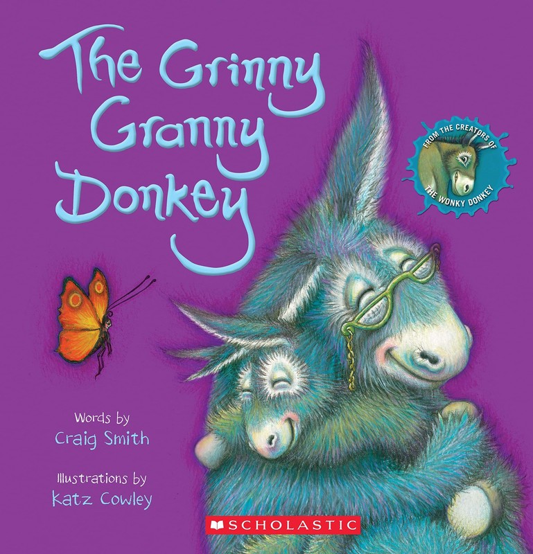 The Grinny Granny Donkey (A Wonky Donkey Book) – paperback Smith, Craig|Cowl…