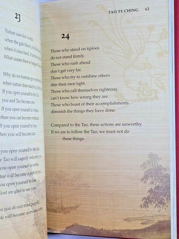 TAO TE CHING Lao Tzu Deluxe Silkbound Collectible slipcased Illustrated NEW gallery